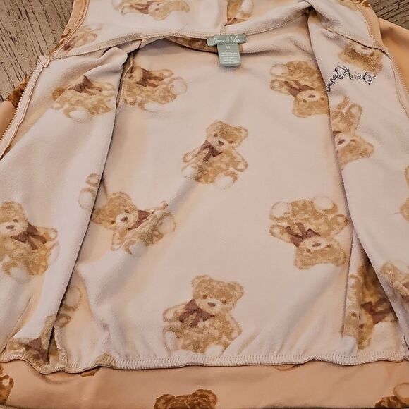 Teddy Bear Be Kind Zip Up Hoodie 6X - Picture 3 of 10
